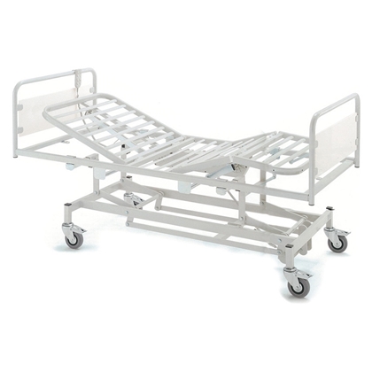 Immagine di Letto tre snodi - elettrico - altezza variabile - su ruote - Gima - cod. 27660