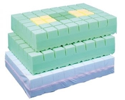 Immagine di Materasso Pharma Mod a tre sezioni A Densità Differenziata - Intermed cod. MA-103/3