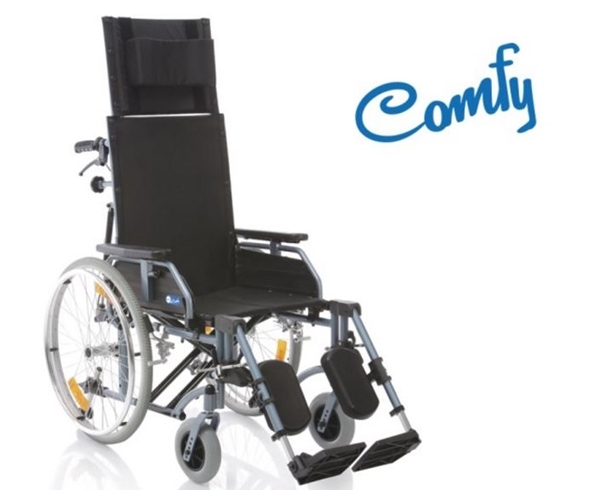 Picture of Carrozzina pieghevole ad autospinta - Schienale reclinabile - seduta da 40cm a 46cm- COMFY- ARDEA CP805-xx
